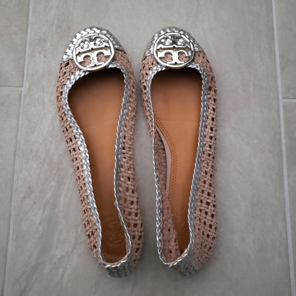 GUC Tory Burch Chelsea Woven Flats